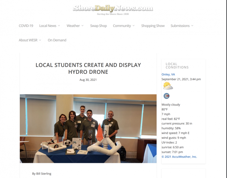 Shore Daily News: Local Students…By Bill Sterling